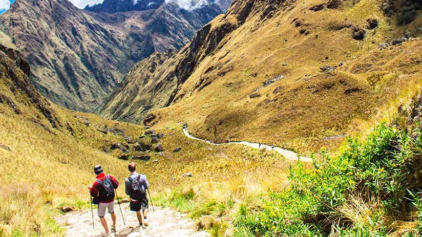 visiting machu picchu inca trail