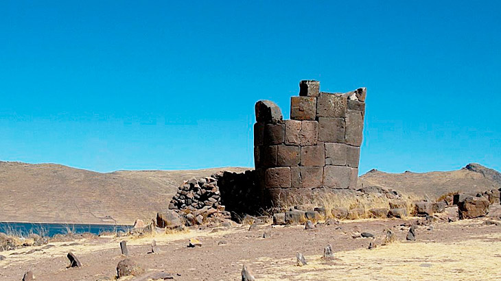 sillustabi in lake titicaca, peru history