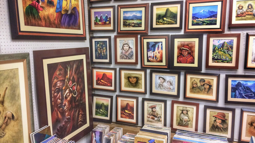 souvenirs to buy in machu picchu art