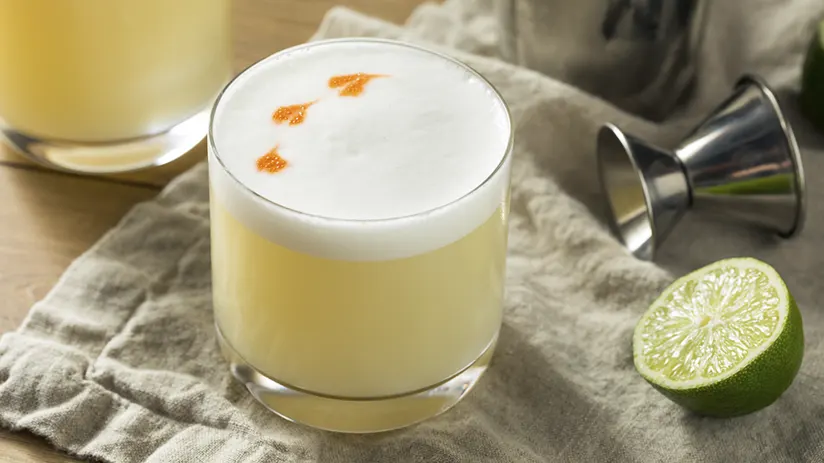 Preparing Pisco Sour