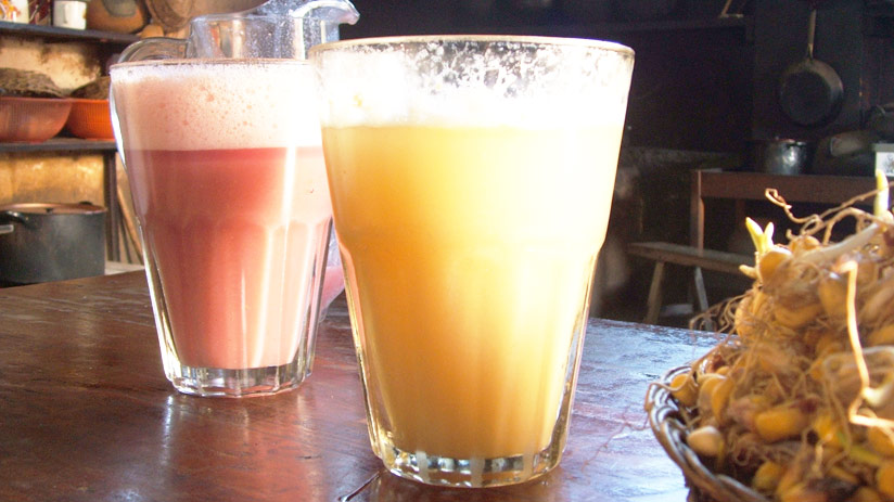 tours in cusco frutillada drink