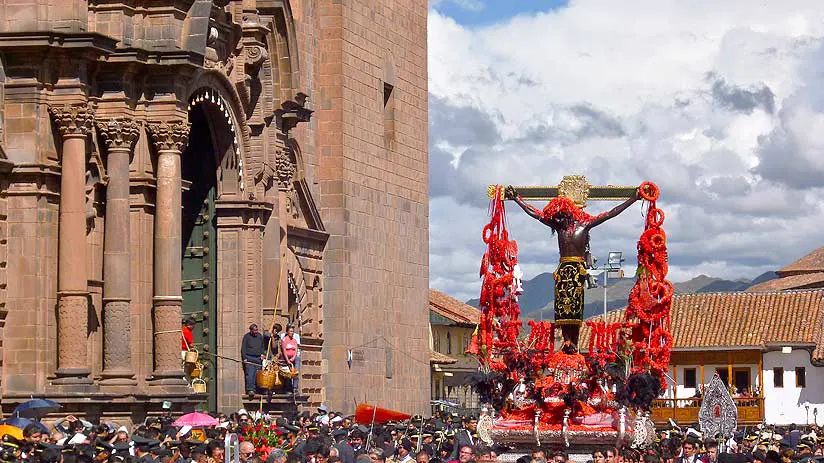 holy week cusco celebrations