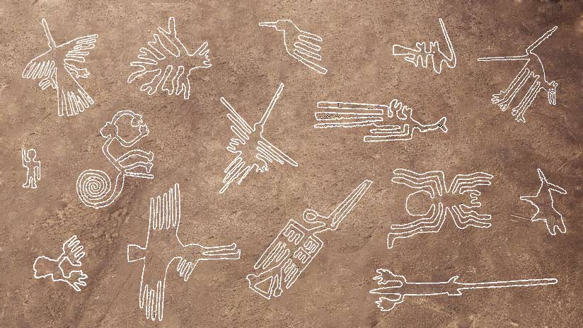 how were nazca lines made