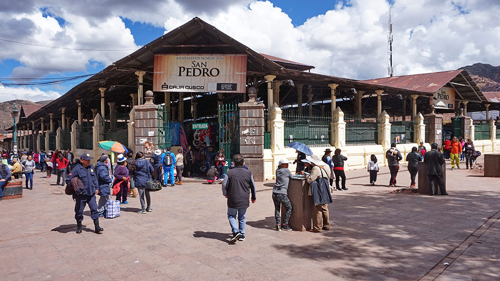 San Pedro Market in Cusco Blog Machu Travel Peru