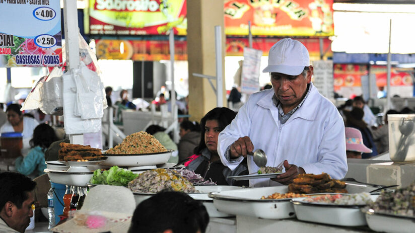 foods drinks san pedro market cusco