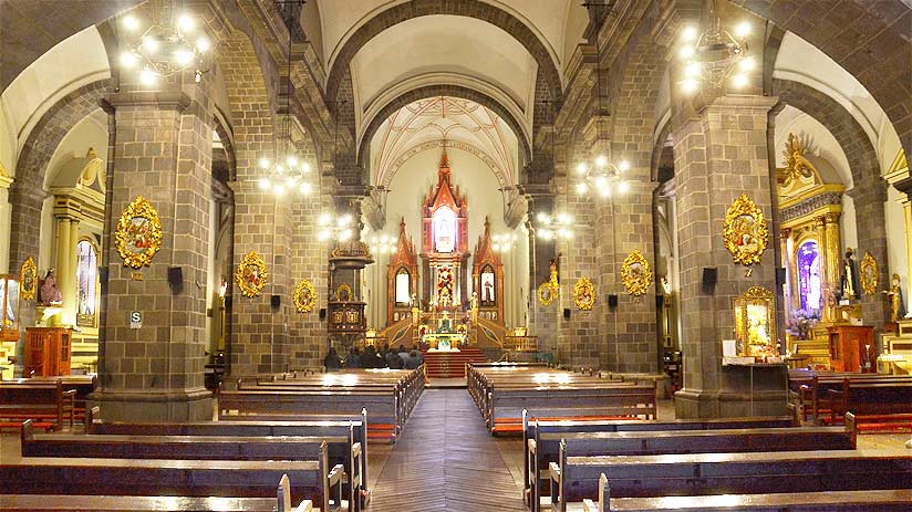 cathedral inside old churches cusco religious ticket