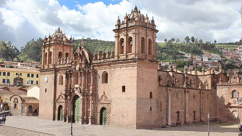 cathedral old churches cusco religious ticket