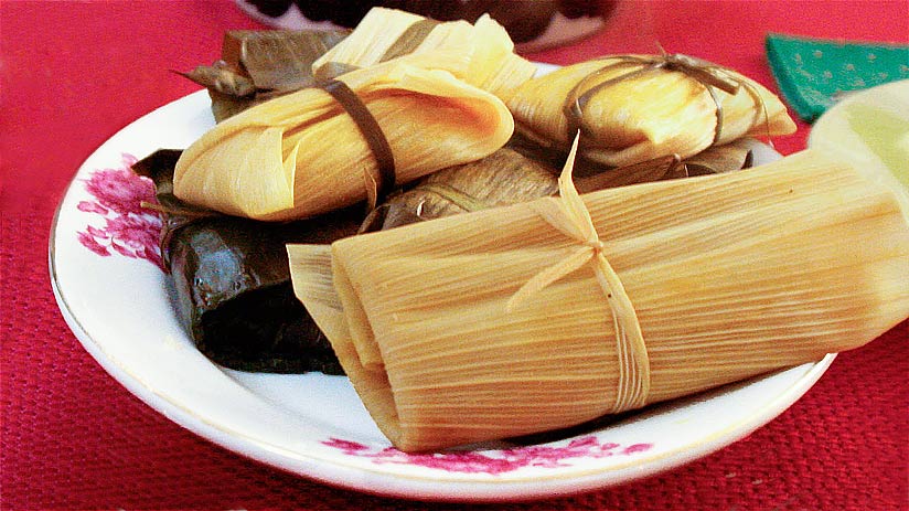 peruvian street food tamales