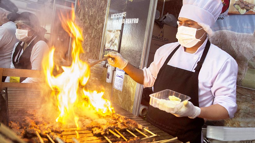 peruvian street food