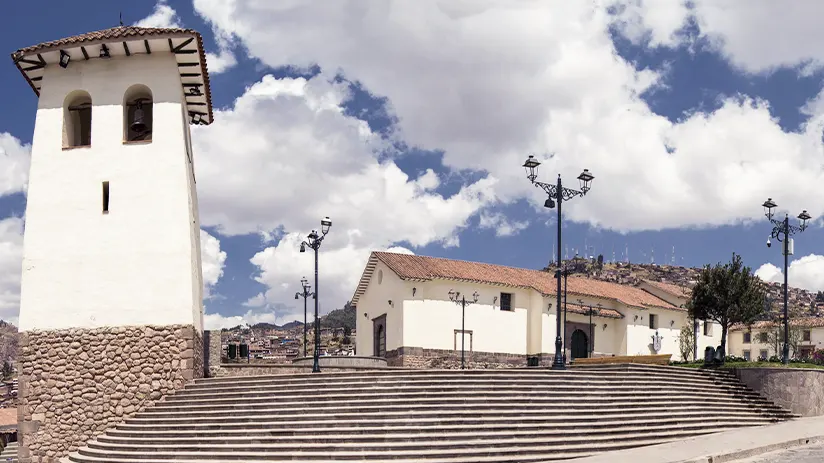 the church santa ana of cusco