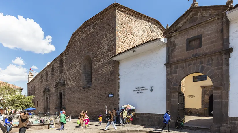 the church santa catalina cusco