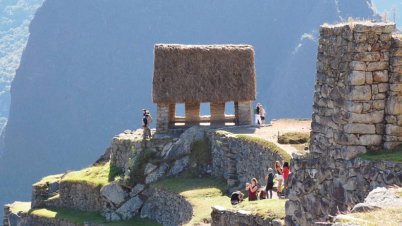 watchman hut machu picchu pictures