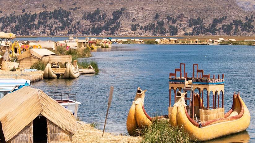 uros one of the tourist attractions in peru