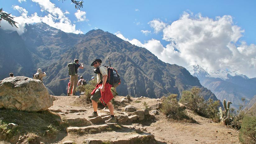 visiting machu picchu inca trail