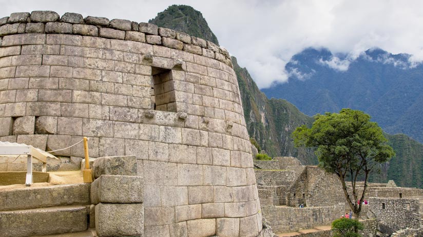 visiting machu picchu ruins