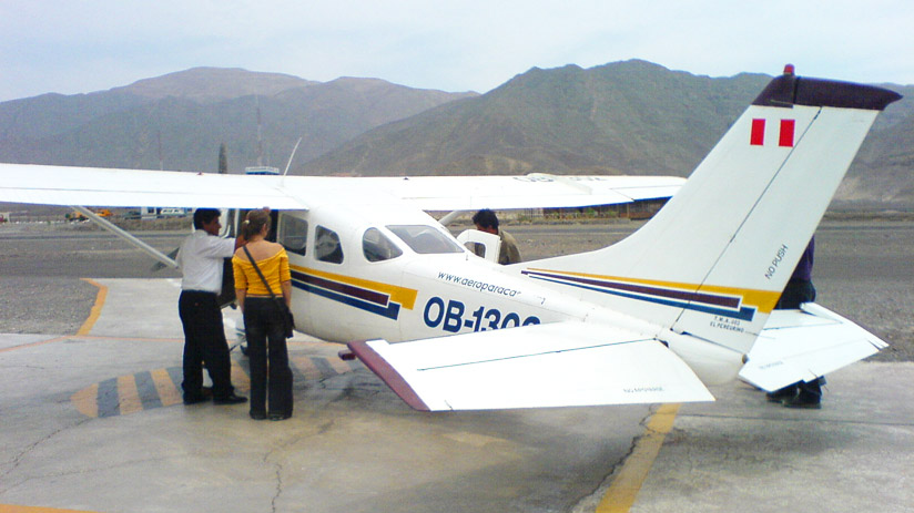 aircraft to see nazca lines, peru expeditions 