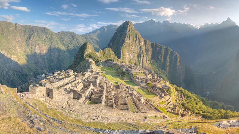 view of inca city, machu picchu itinerary