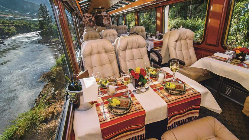 luxury service in tha machu picchu itinerary