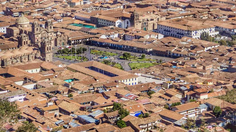 view of cuscocity, peru holiday packages