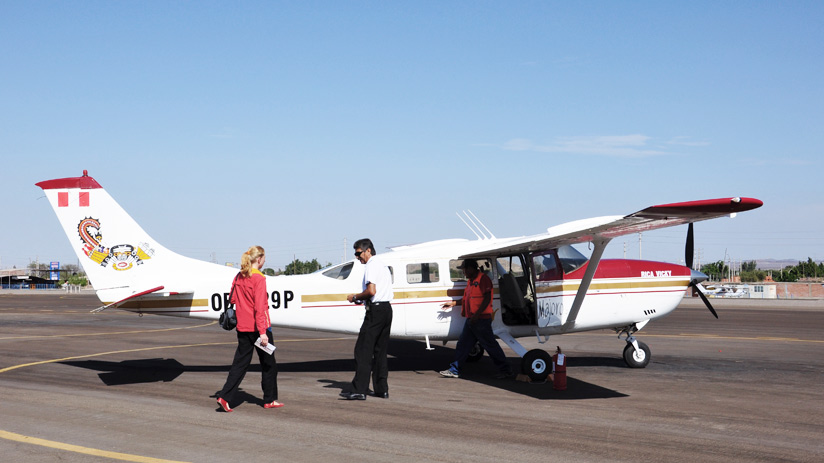 aircraft to see nazca lines, adventure holidays peru