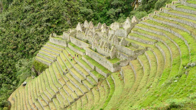 wiñay wayna town in the inca trail, machu picchu information.