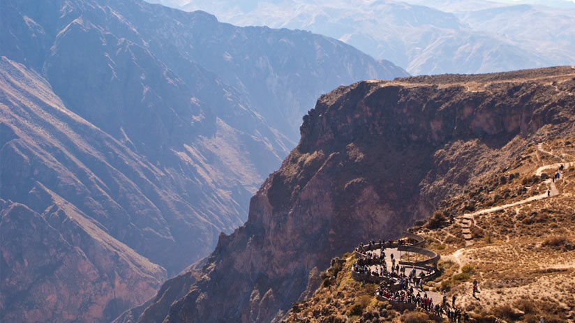 colca canyon beautiful view