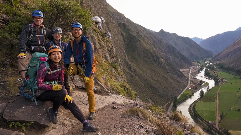 sacred valley peru skylodge zipline