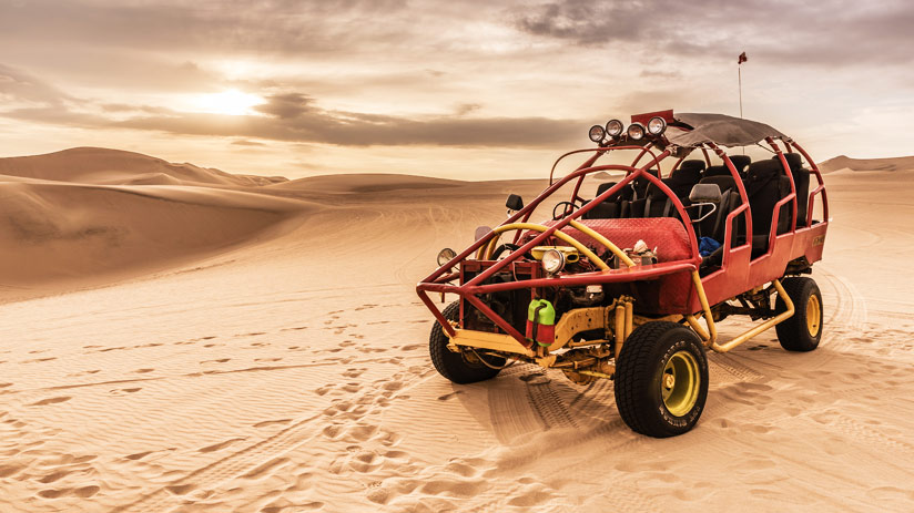 sandboarding in paracas buggy ride