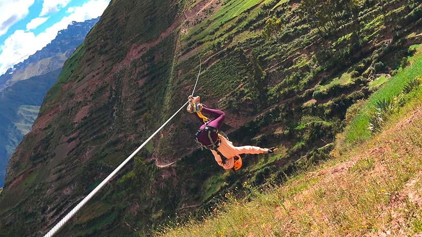 zip line sacred valley different style