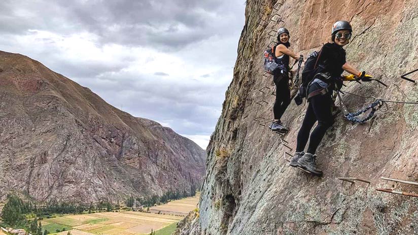 zip line sacred valley via ferrata