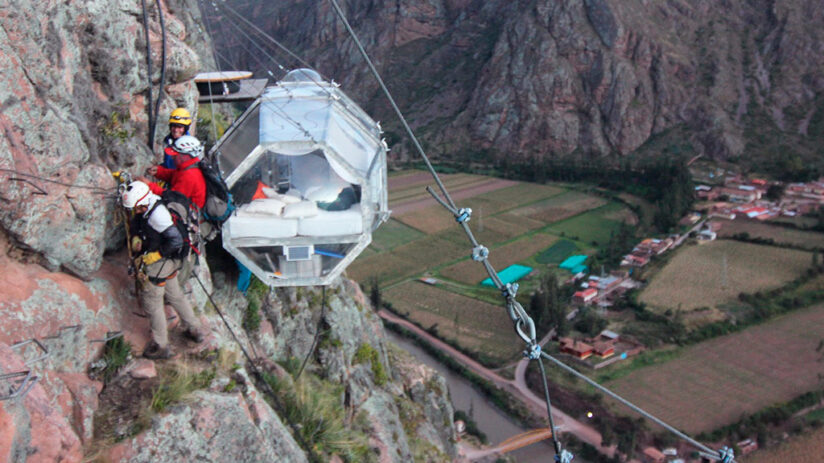 adventure sports skylodge in the sacred valley 