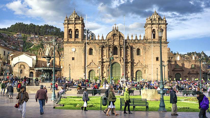 the best south american country to visit peru plaza de armas cusco