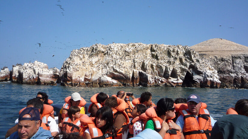 vacation with friends ballestas islands