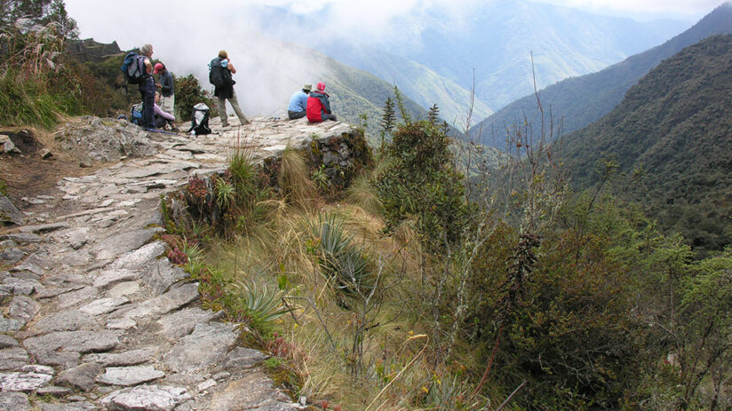 vacation with friends inca trail