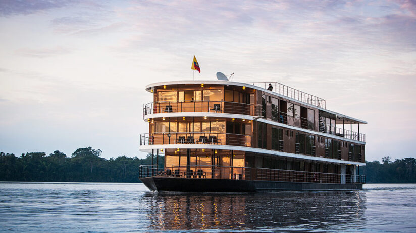 vacation with friends luxury amazon cruise