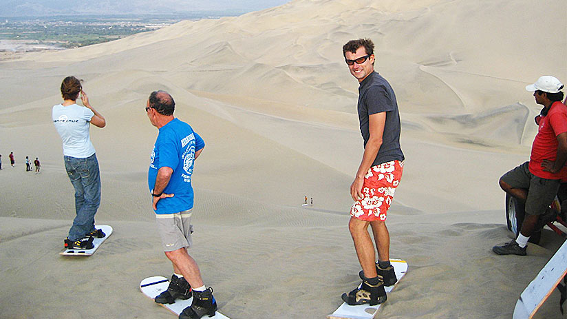 short vacation ideas huacachina