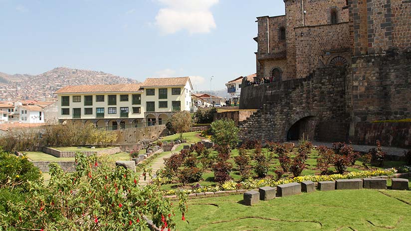 cusco tourist map koricancha