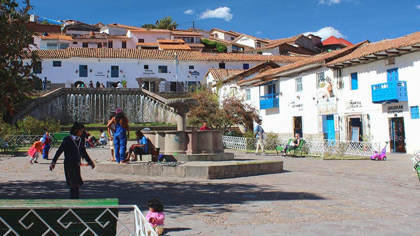 cusco tourist map san blas