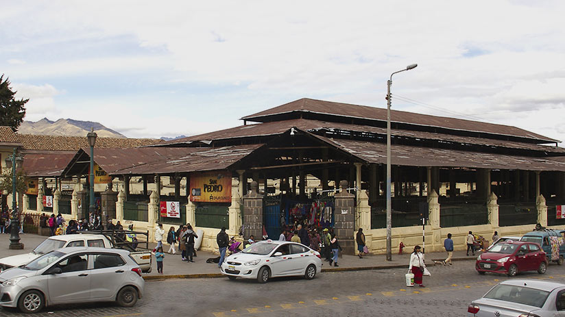 cusco tourist map san pedro market