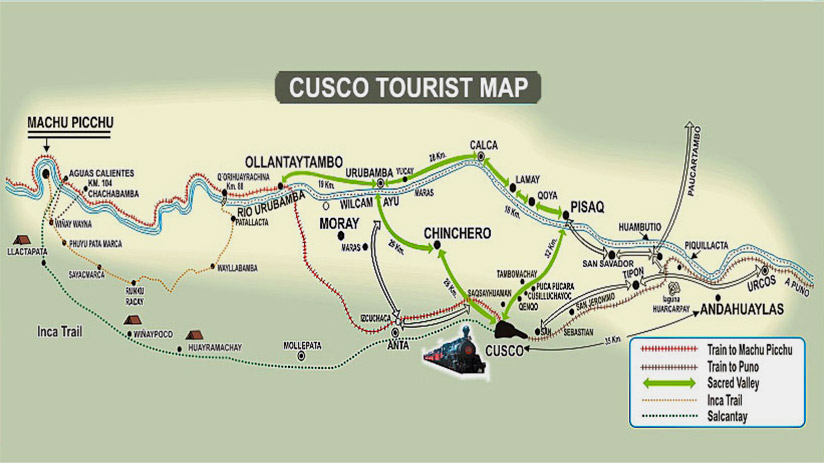 cusco travel map
