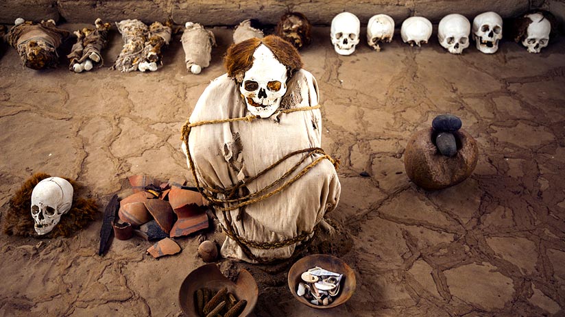 things to do in nazca chauchillas cemetery