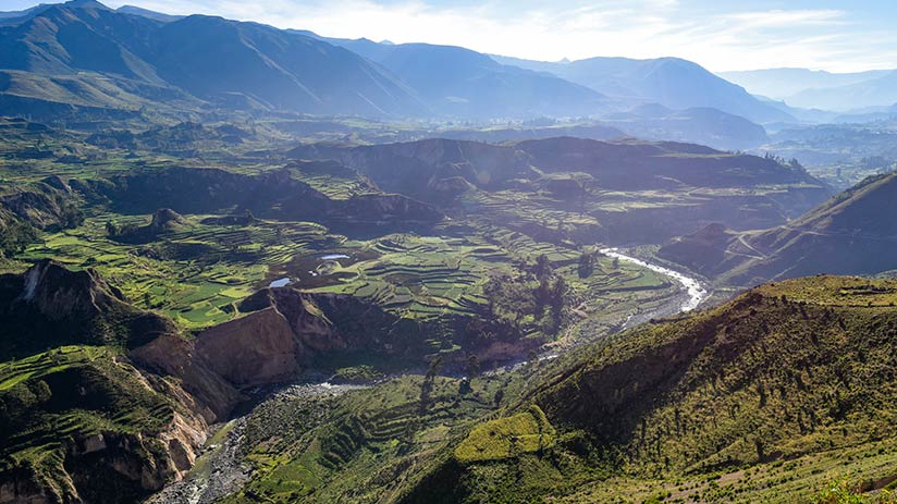 Colca hot springs colca canyon