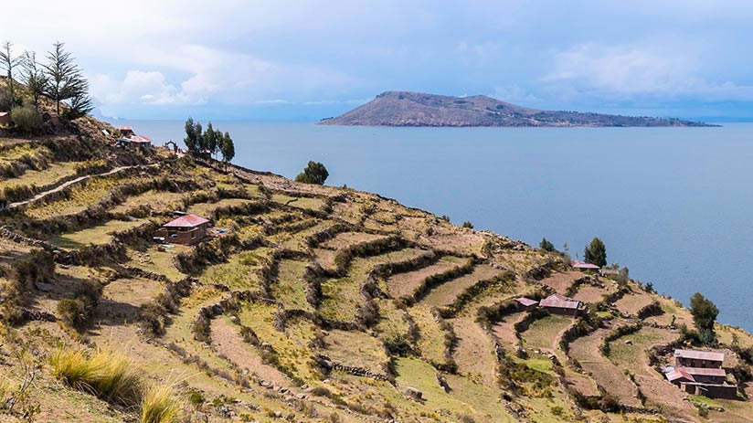 lake Titicaca islands amantani island