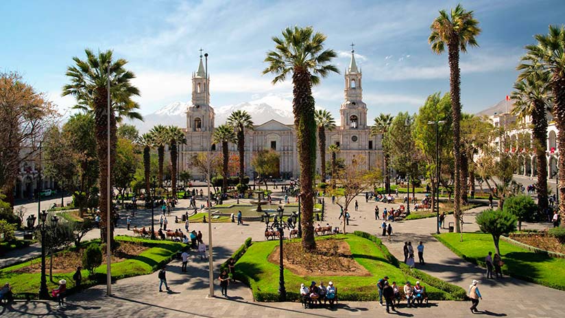 walking tour in arequipa