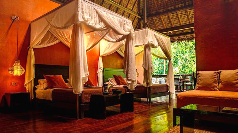 amazon in peru and its luxury lodges