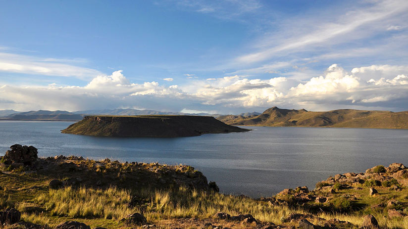 Sillustani lake umayo