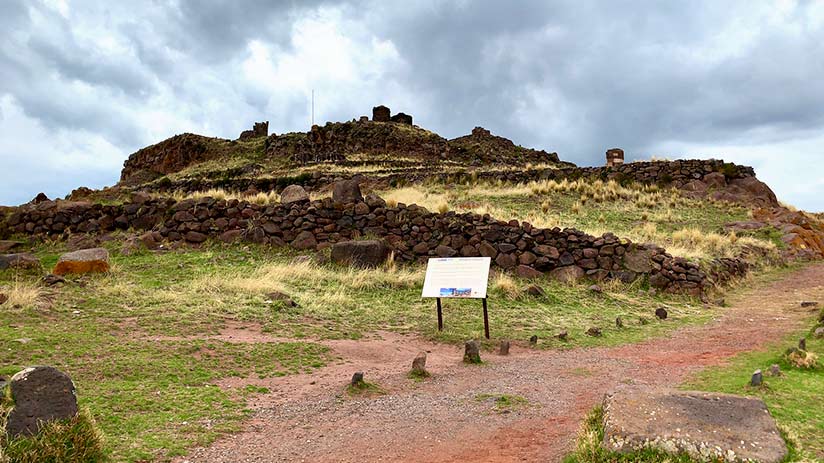 getting to Sillustani