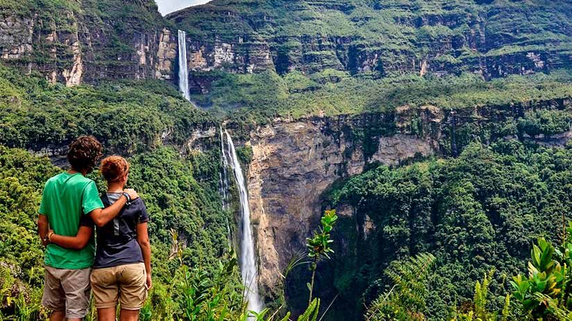 gocta waterfalls landscape