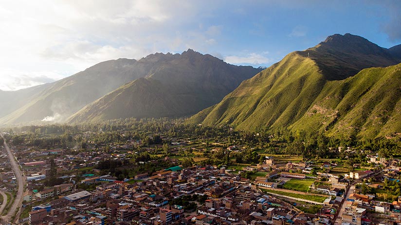 urubamba in the sacred valley map