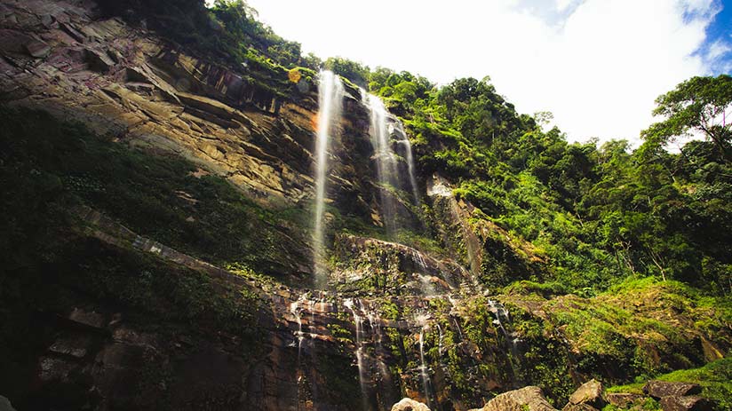 waterfalls in peru ahuashiyacu